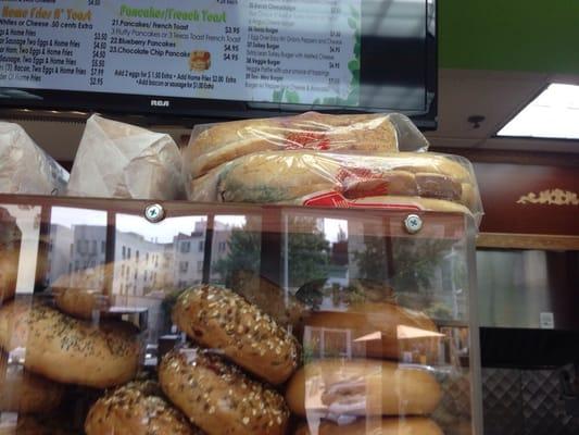 Moldy bagels. Yum!