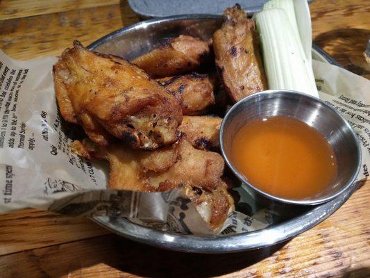 Grilled Lemongrass wings appetizer