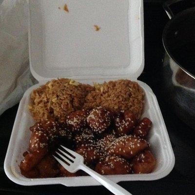 Sesame chicken