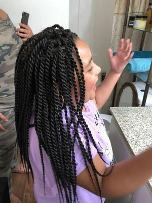 Box braids for kids