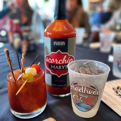 Scorchin Mary's Bloody Mary mix @ Redhead Bay Café