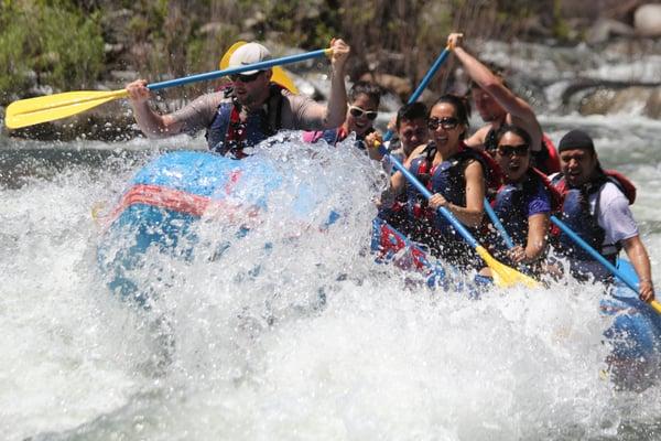 We run only paddle trips. Everyone gets a paddle. Some people even use them!