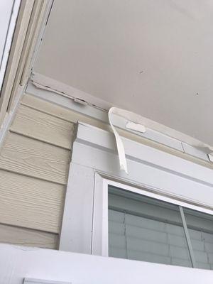 Outside balcony ceiling