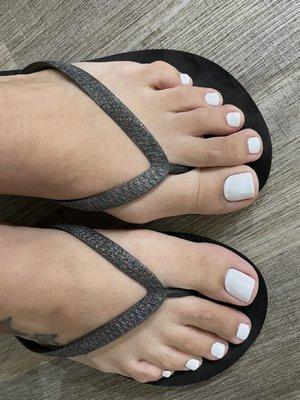 Deluxe pedicure with Gel Polish