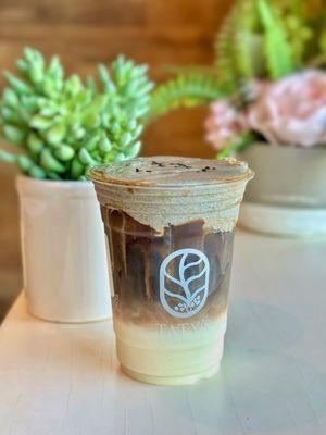 Black Sesame Foam Coffee