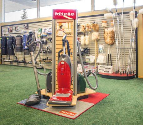 We sell and service Miele vacuums