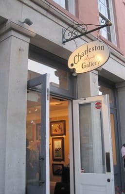 The Charleston Artist Guild Gallery at 160 E. Bay Street in downtown Charleston, SC.  Open daily 11-6pm.