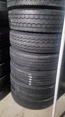 Stack of Commercial Tires