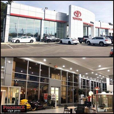 Greenville Toyota Commercial Window Tint