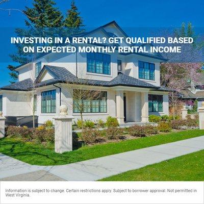 Investors! Qualify for a Purchase based on the Rental Income