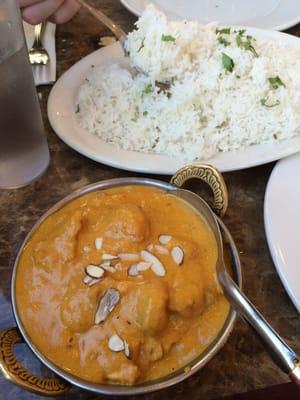 Chicken korma