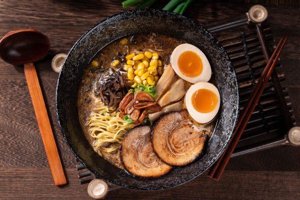 Black Garlic Oil Ramen