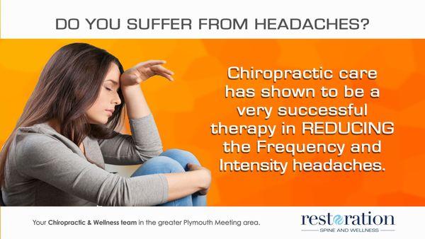 Learn how we have been able to help our patients REDUCE, and even, ELIMINATE their headaches and migraines.