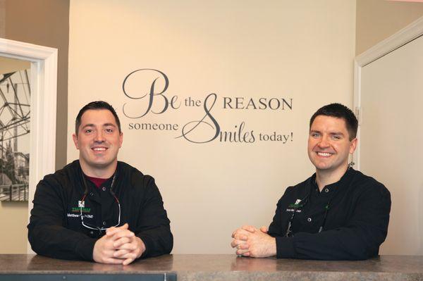 Dr Garcia and Dr. Sidrys love to help you smile!