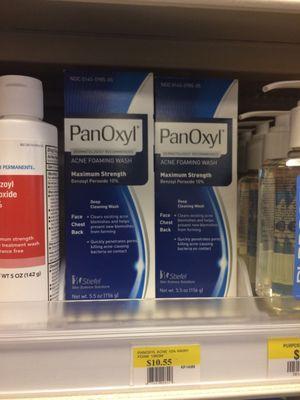 Unbeatable price for PanOxyl compared to local drugstores.