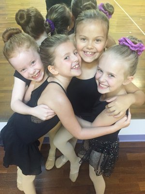 Smiles in dance class!