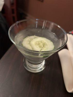 Cucumber Martini