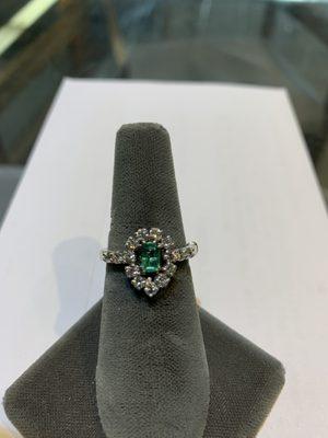 My repaired engagement ring.