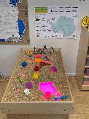 TK sensory table