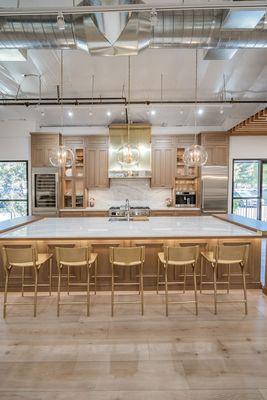 Showroom kitchen display