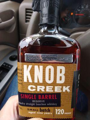 Knob Creek Barrel.