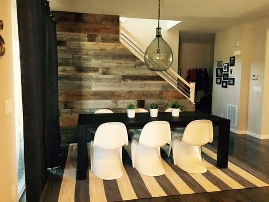 Barn Wood Feature Wall