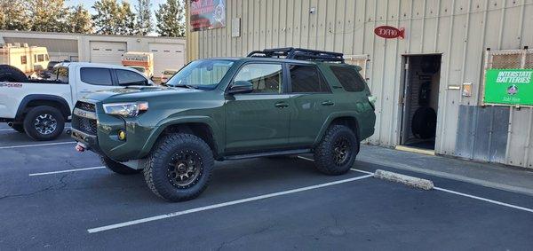 2020 TRD Pro 1.5" Lift on 285s