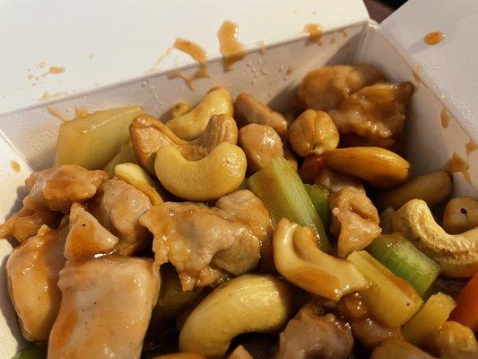 Cashew chicken