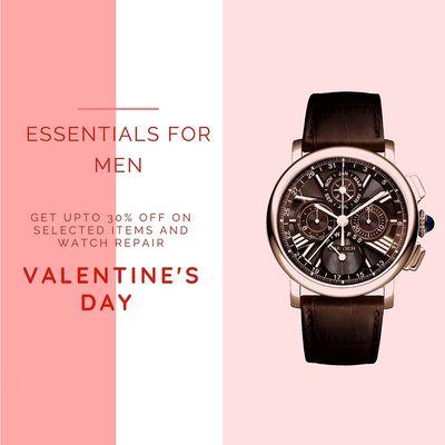 On the occasion of Valentine, buy trendy and designer watches for your loved one