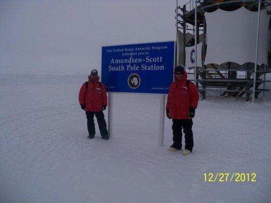 Yes we even do work in Antarctica!