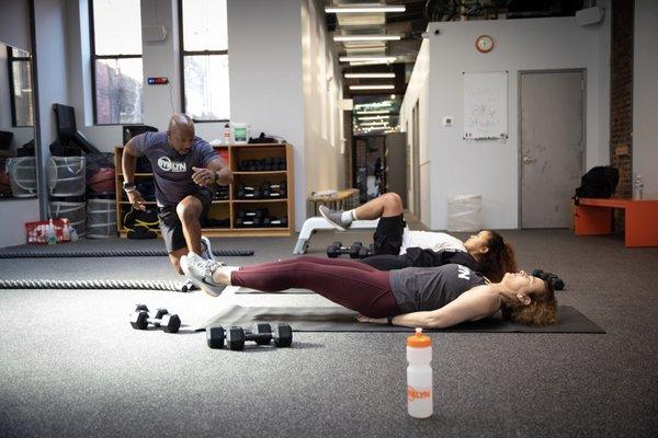 Signature Strength & Conditioning class in our Strength lab