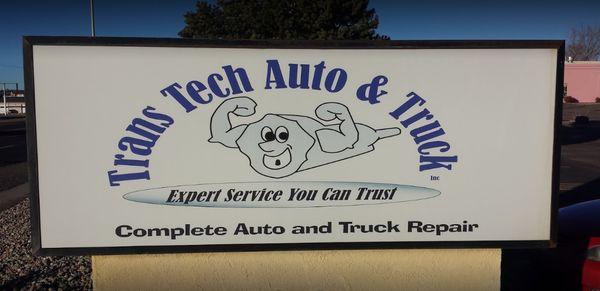 Trans Tech Auto & Truck Transmissions at 4285 N. Nevada Ave, Colorado Springs, CO - Sign Out Front