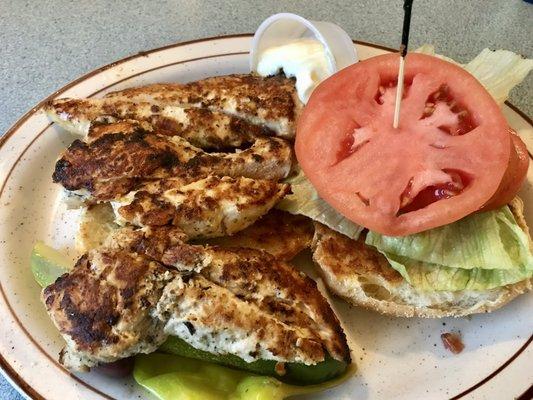 Grilled Chicken Breast sandwich