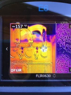 Infrared Thermal Camera Testing