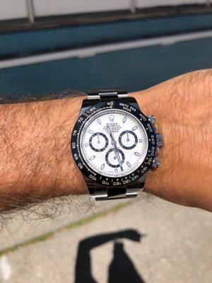 Rolex daytona adjusted by Marcello