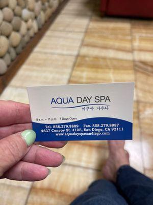 Aqua Day Spa