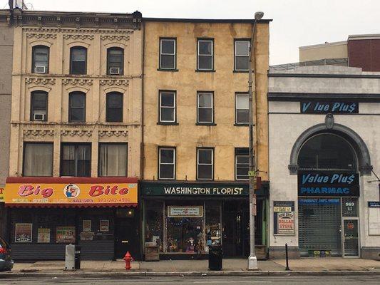 The Washington Florist is a landmark storefront on Broad Street. It's been here for decades.