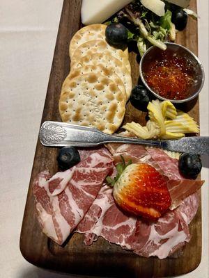 Charcuterie appetizer