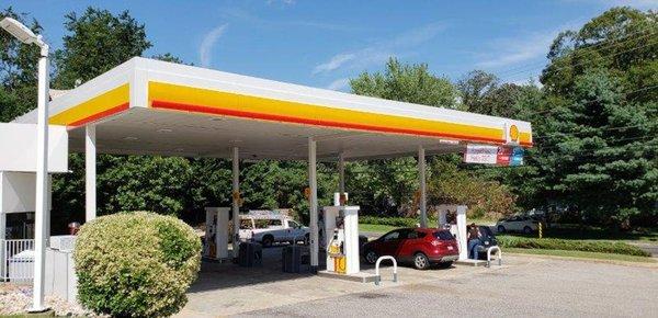 Fuel up at  Shell!