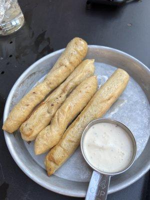 "HOMEMADE PRETZEL STICKS"