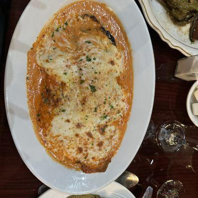 Eggplant with Vodka Sauce