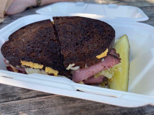 The Reuben Sandwich ($14)