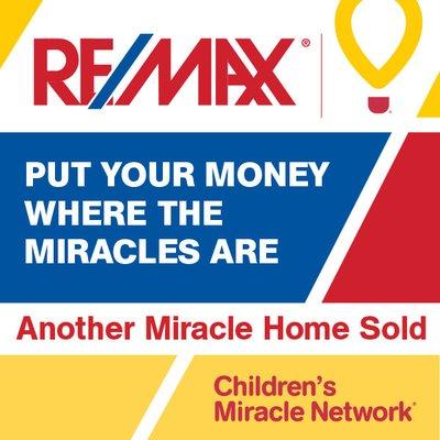 We are proud supporters of the Children's Miracle Network