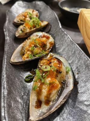 Baked mussel