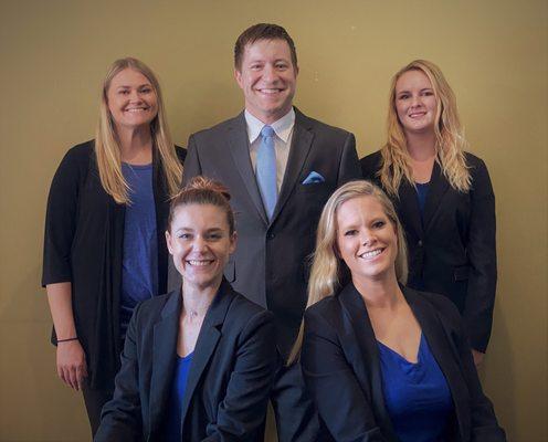 The Delano Chiropractic Team - Dr. Dan, Kelsey, Heather, Stephanie and Karissa