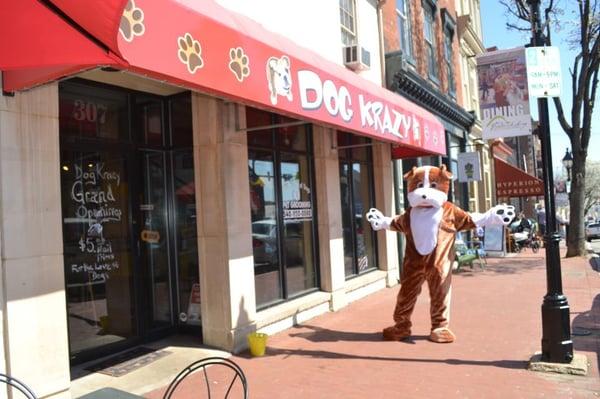 The new storefront at 307 William Street Downtown Fredericksburg