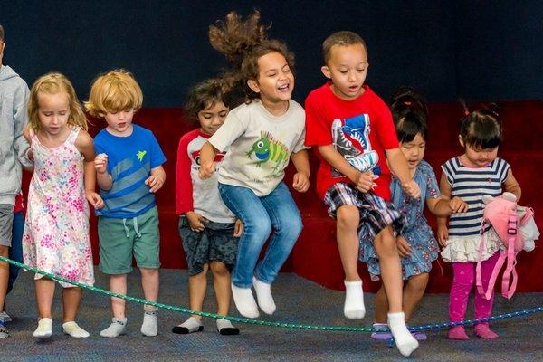 Rainy day? KidsPark is a great place for the kids to get their wiggles out while playing on our indoor play structure.