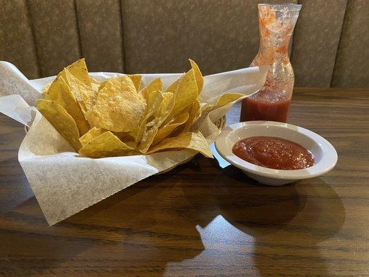 Complementary Chips & Salsa