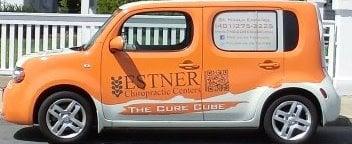 The "Cure Cube" - free pickup to local clients in need.