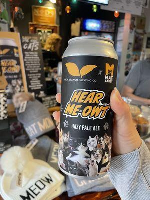 Their own brand of hazy ipa!